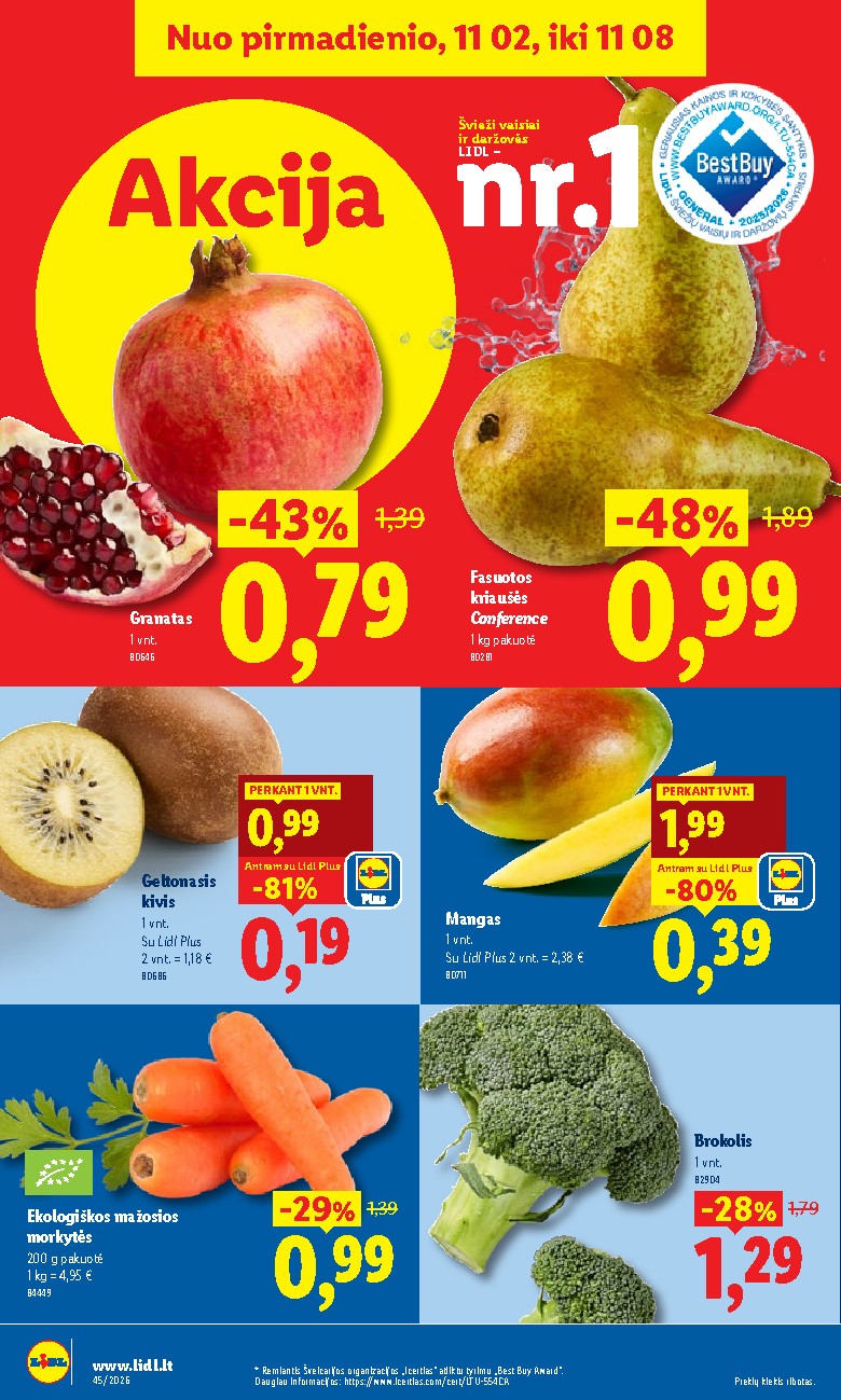 MAISTO PREKIŲ PASIŪLYMAI (2026-11-02 - 2026-11-08) | 4