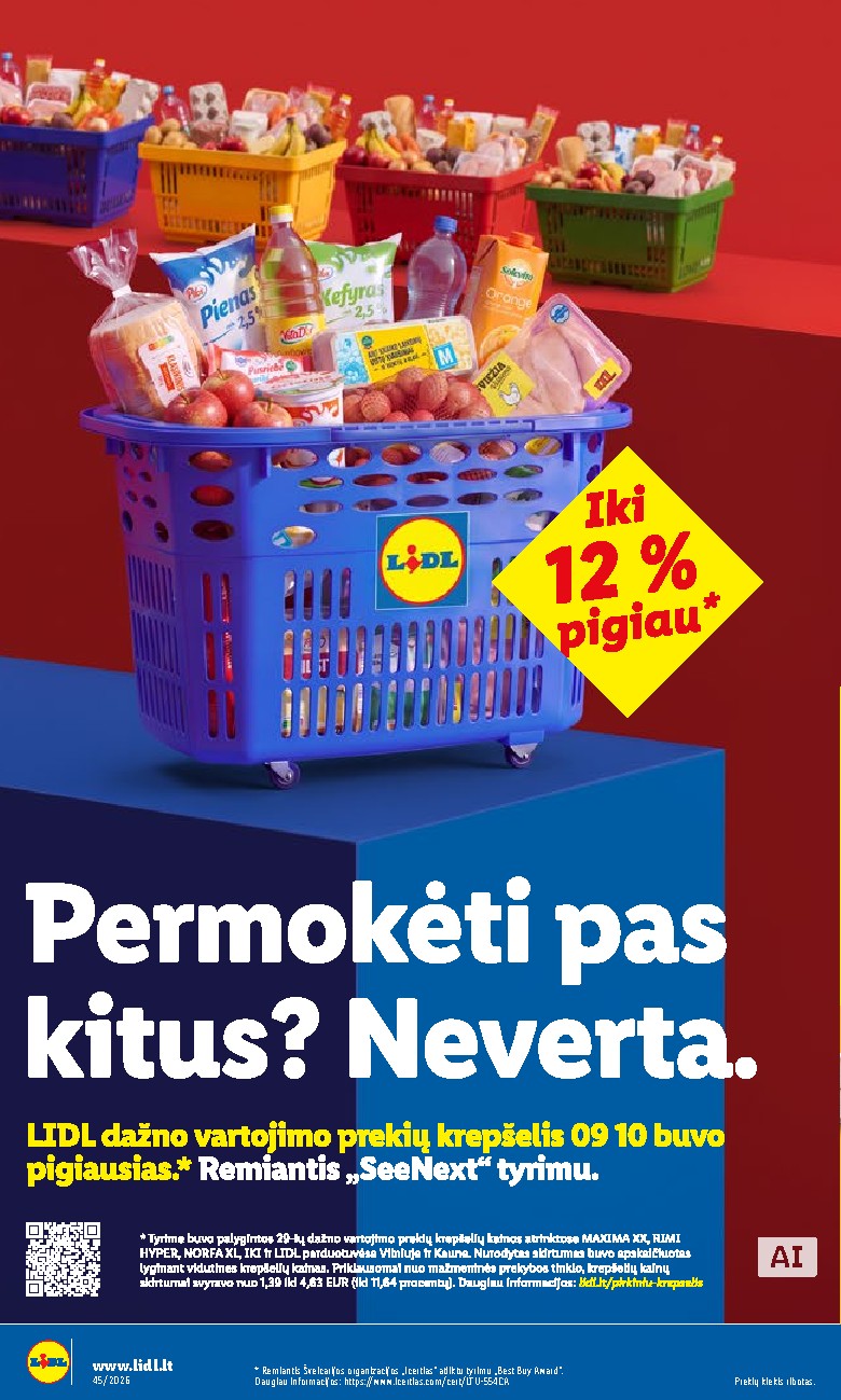 MAISTO PREKIŲ PASIŪLYMAI (2026-11-02 - 2026-11-08) | 6