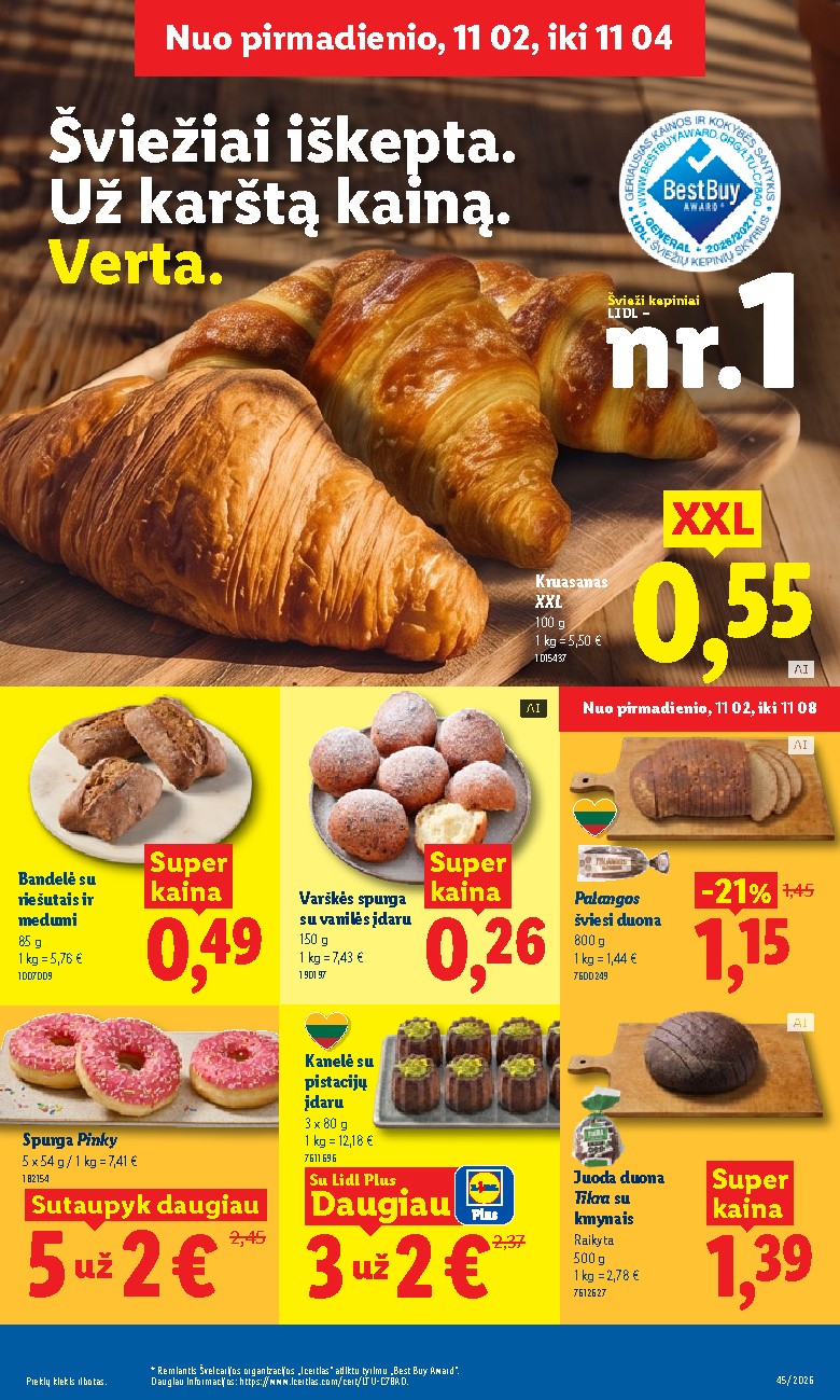 MAISTO PREKIŲ PASIŪLYMAI (2026-11-02 - 2026-11-08) | 7