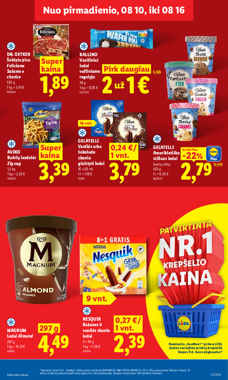 MAISTO PREKIŲ PASIŪLYMAI (2026-08-10 - 2026-08-16) | 19