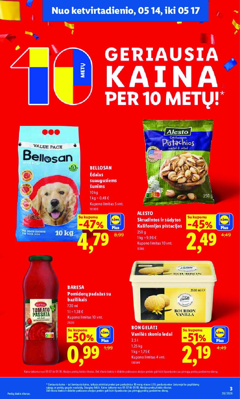 MAISTO PREKIŲ PASIŪLYMAI (2026-05-11 - 2026-05-17) | 3