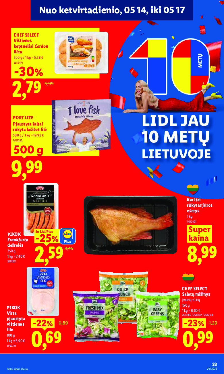 MAISTO PREKIŲ PASIŪLYMAI (2026-05-11 - 2026-05-17) | 39