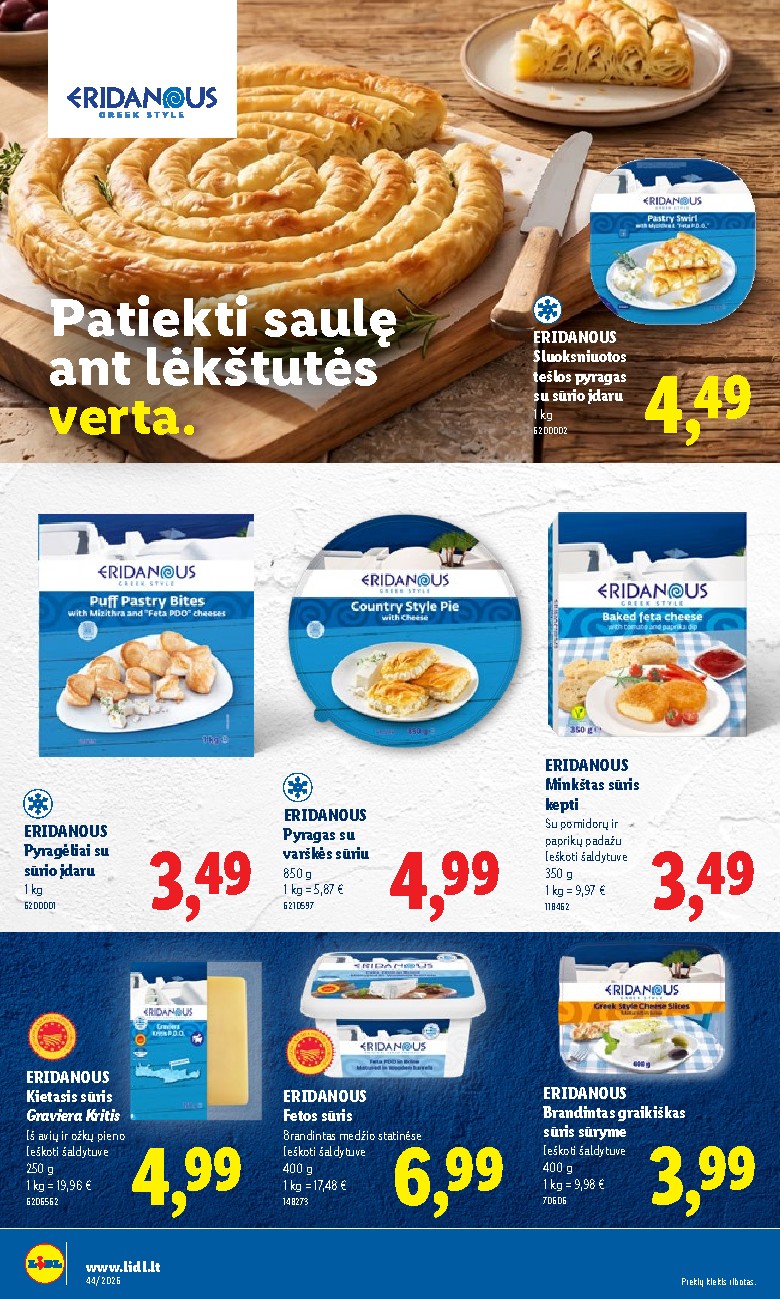 MAISTO PREKIŲ PASIŪLYMAI (2026-10-26 - 2026-11-01) | 30