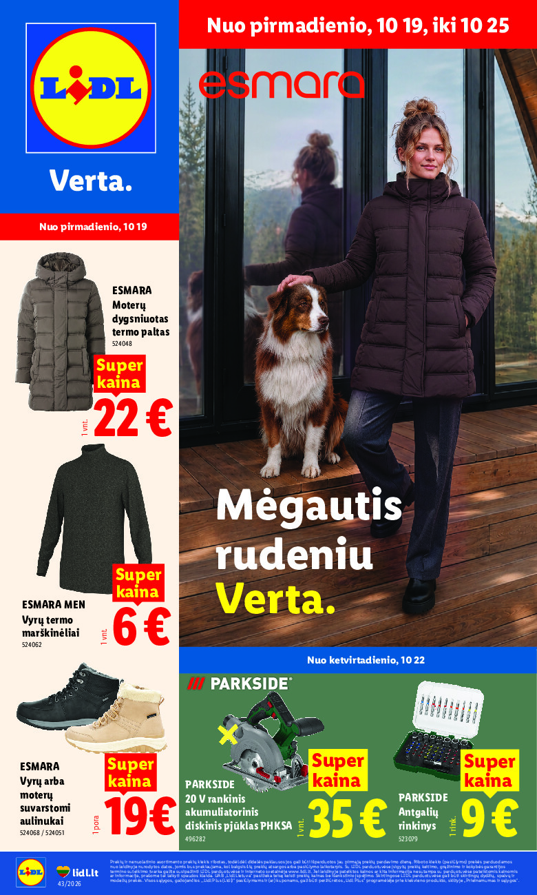 NE MAISTO PREKIŲ PASIŪLYMAI (2026-10-19 - 2026-10-25) | 1