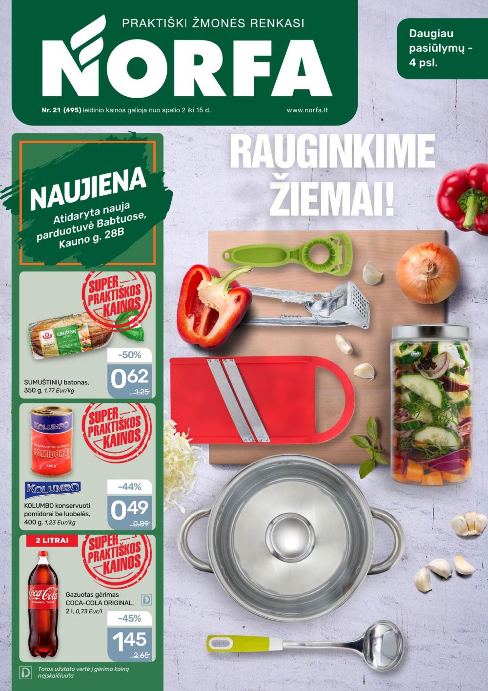 NORFA - Leidinys Nr.21 (2025 10 02 - 2025 10 15) | 1