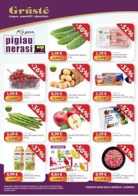GRŪSTĖ - Ko gero pigiau nerasi (2026 05 21 - 2026 05 31)