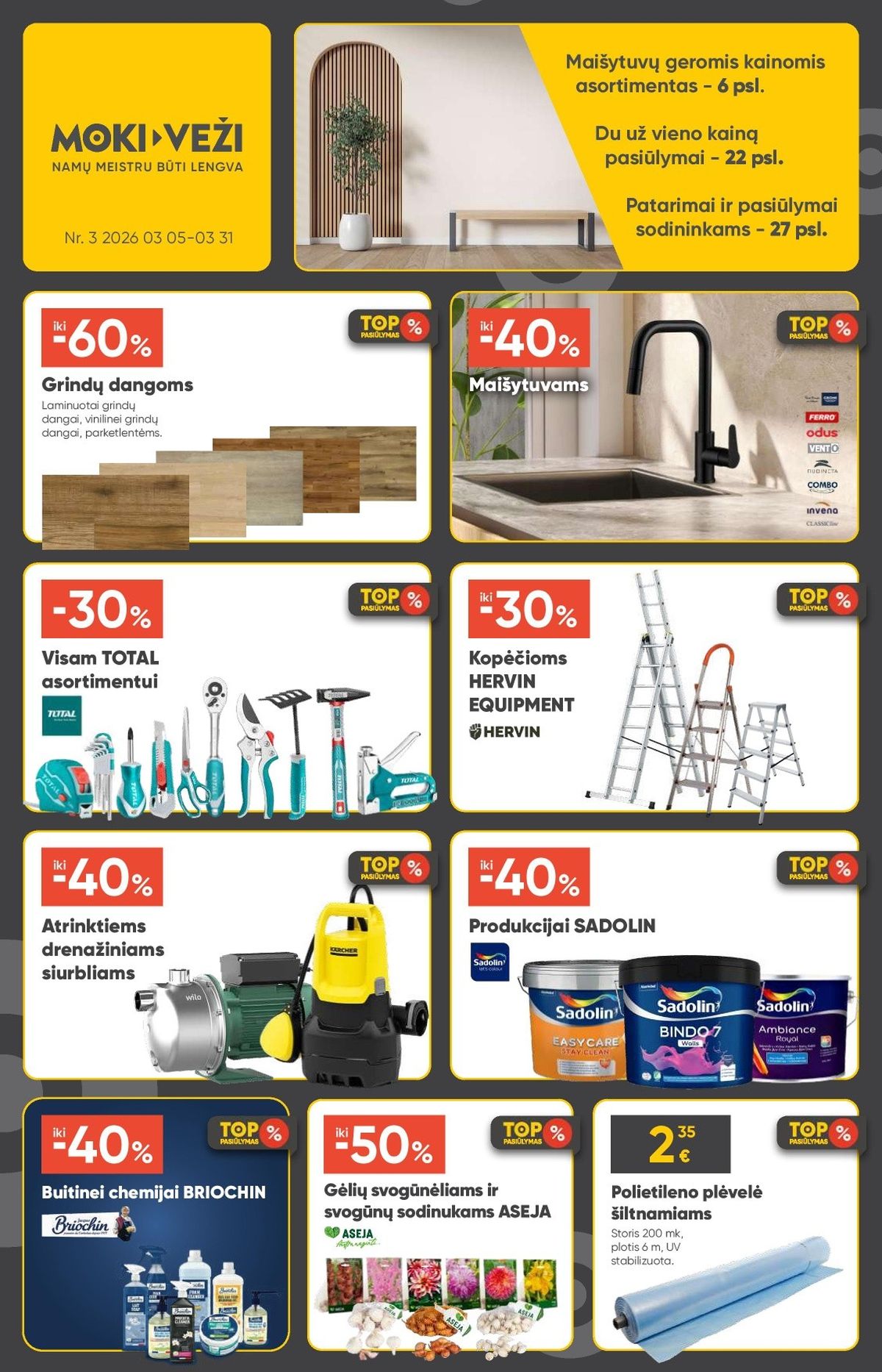 MOKI - VEŽI - Leidinys Nr.3 (2028 03 05 - 2026 03 31) | 1