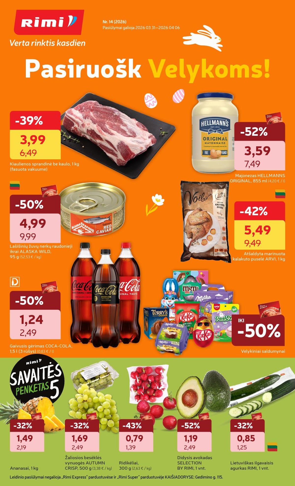 RIMI - Leidinys Nr.14 (2026 03 31 - 2026 04 06) | 1