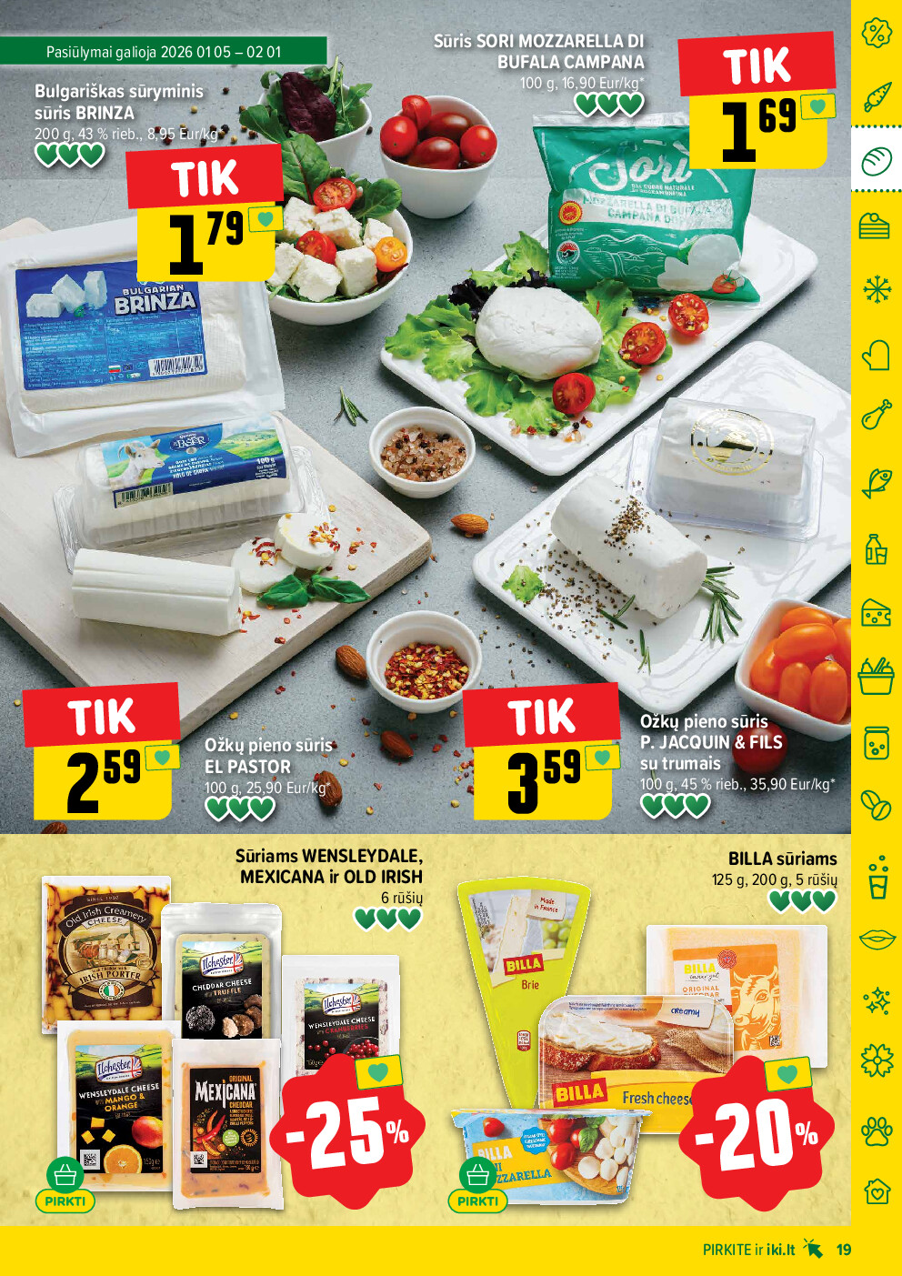 IKI Kaininis leidinys Nr. 04 (2026-01-19 - 2026-01-25) | 19