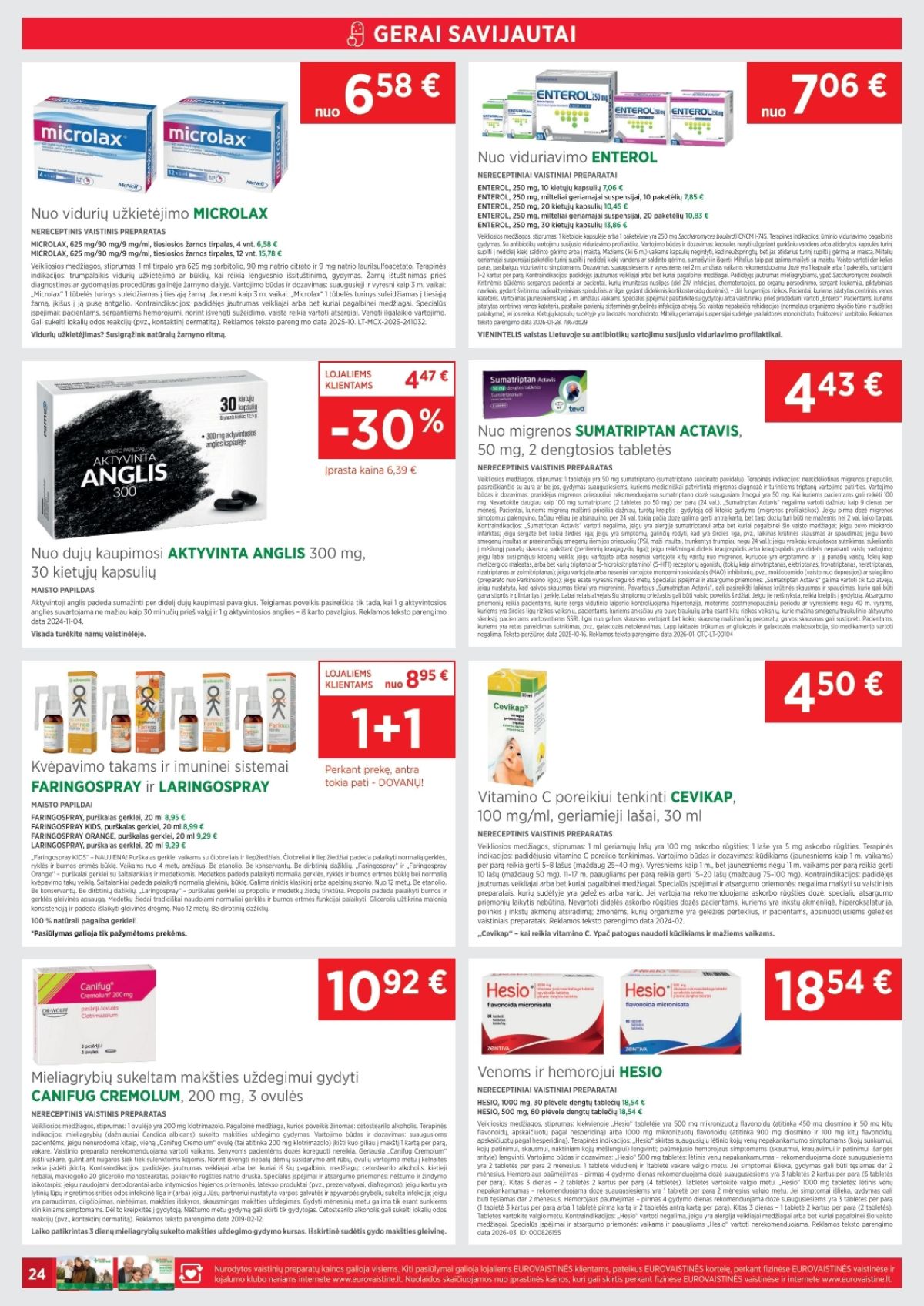 EUROVAISTINĖ (2026 03 01 - 2026 03 31) | 24