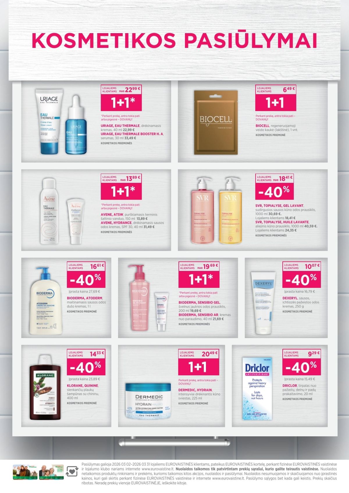 EUROVAISTINĖ (2026 03 01 - 2026 03 31) | 27