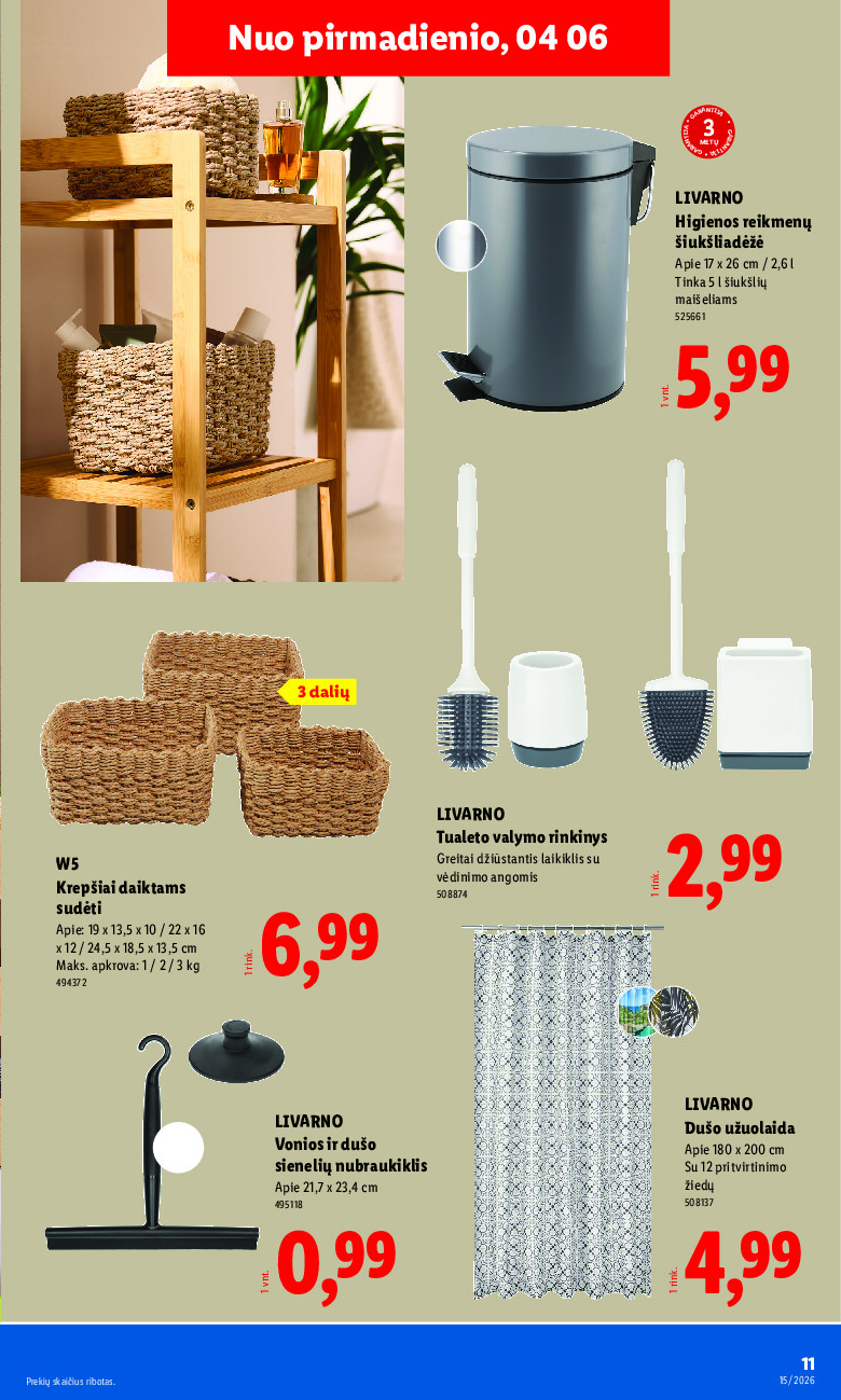 NE MAISTO PREKIŲ PASIŪLYMAI (2026-04-06 - 2026-04-12) | 11