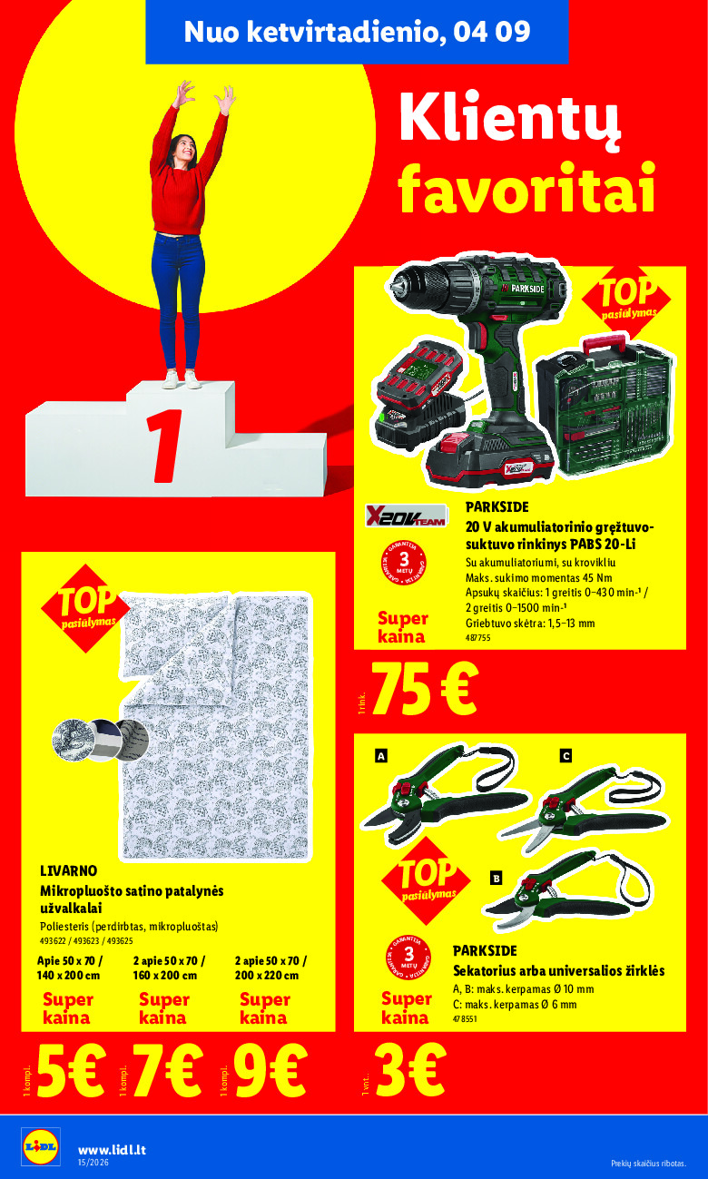 NE MAISTO PREKIŲ PASIŪLYMAI (2026-04-06 - 2026-04-12) | 14