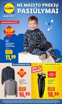 LIDL - Ne maisto prekių pasiūlymai (2025 08 25 - 2025 08 31)