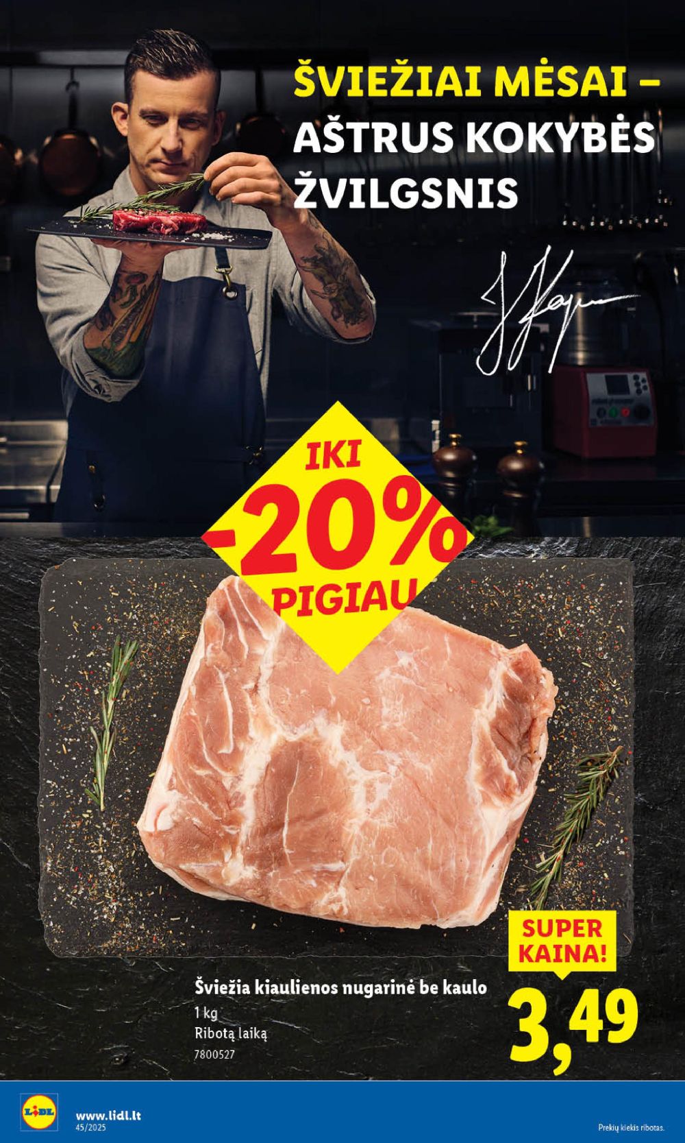 LIDL - Maisto prekių pasiūlymai (2025 11 06 - 2025 11 09) | 14