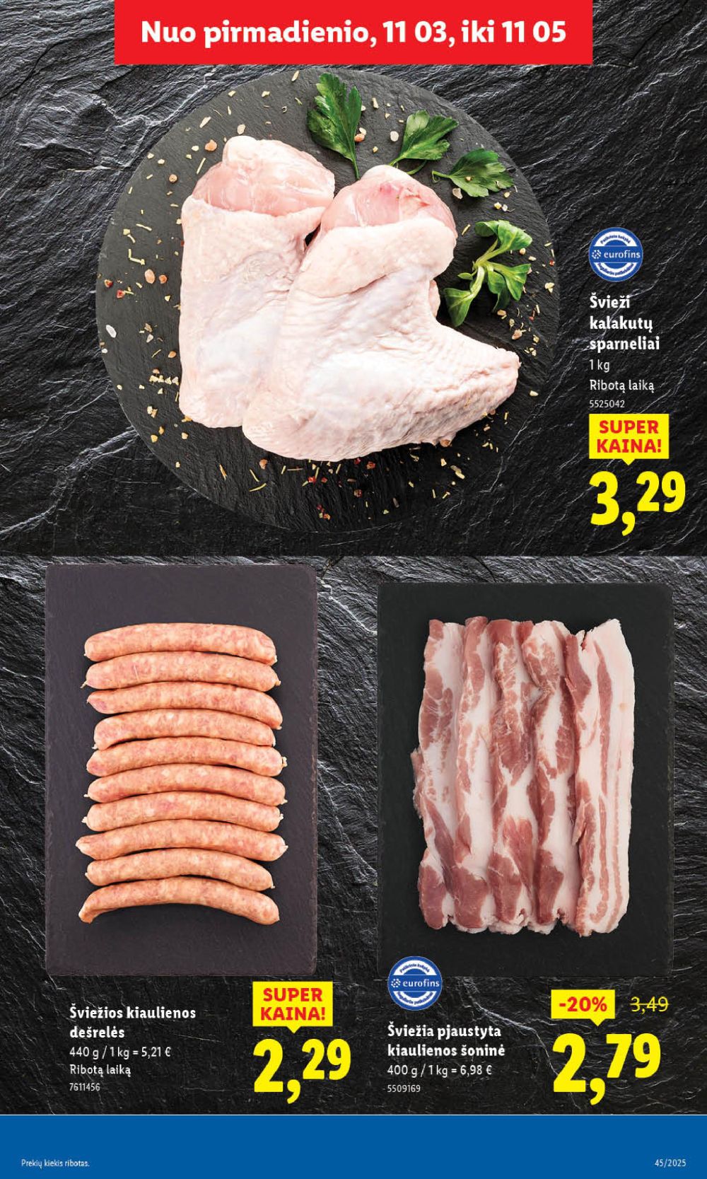 LIDL - Maisto prekių pasiūlymai (2025 11 06 - 2025 11 09) | 15