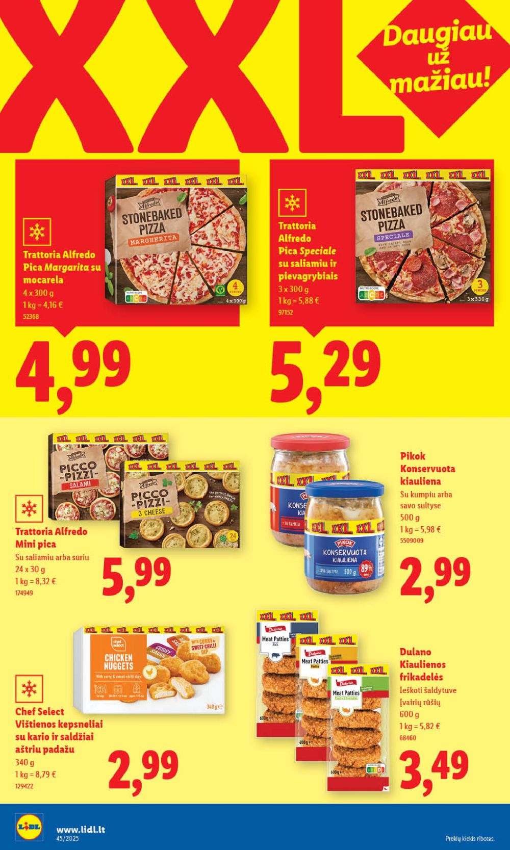 LIDL - Maisto prekių pasiūlymai (2025 11 06 - 2025 11 09) | 16