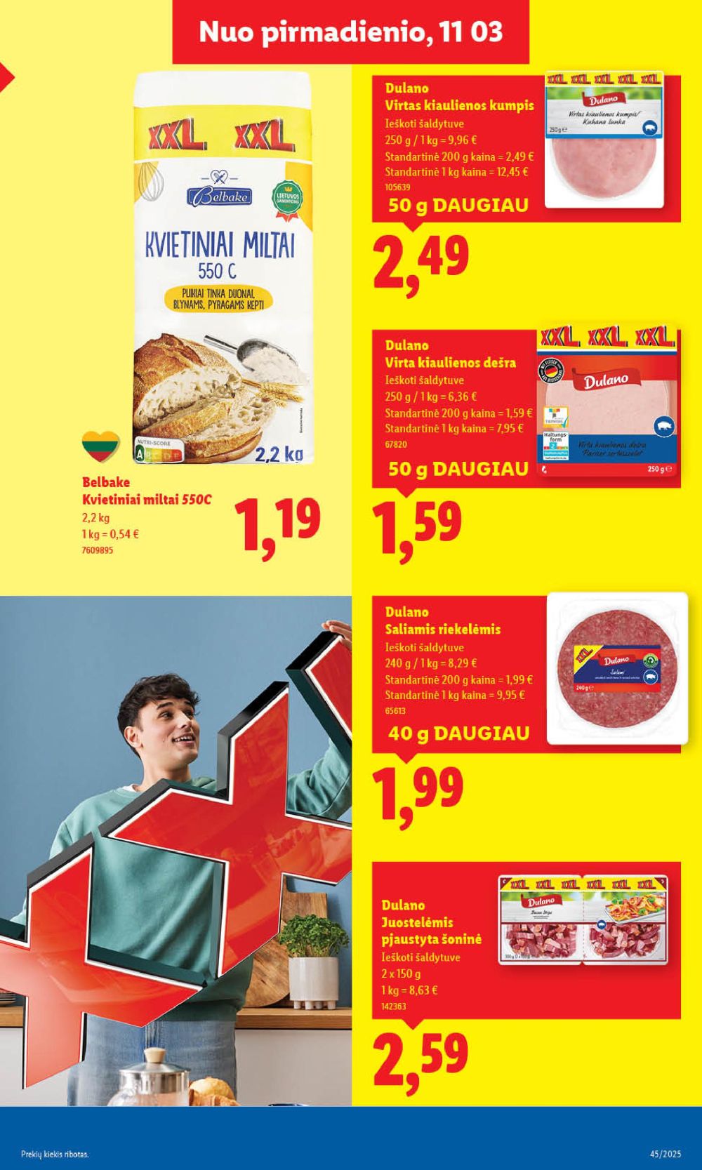 LIDL - Maisto prekių pasiūlymai (2025 11 06 - 2025 11 09) | 17