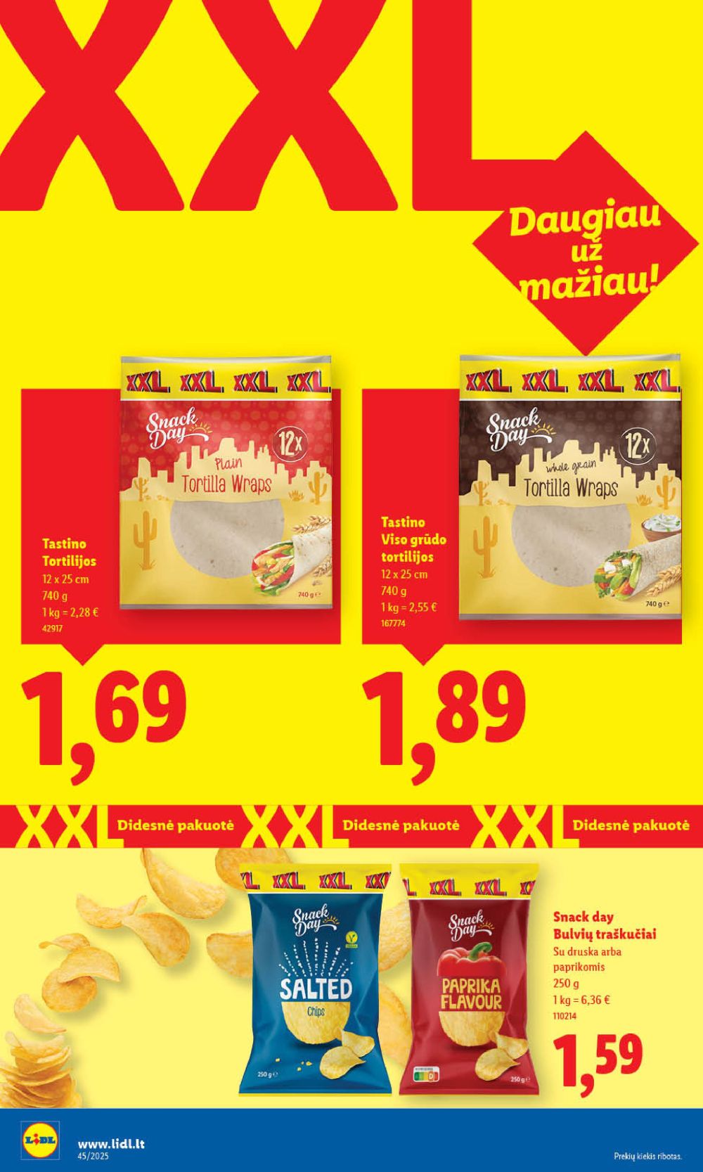 LIDL - Maisto prekių pasiūlymai (2025 11 06 - 2025 11 09) | 18
