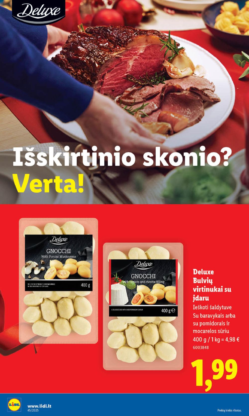 LIDL - Maisto prekių pasiūlymai (2025 11 06 - 2025 11 09) | 24