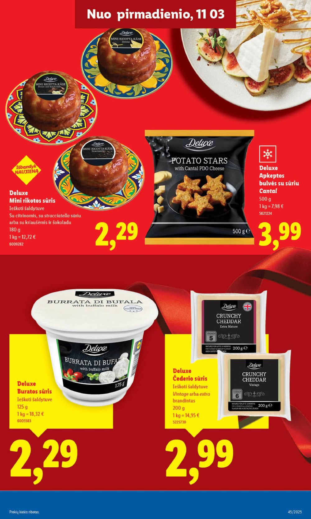 LIDL - Maisto prekių pasiūlymai (2025 11 06 - 2025 11 09) | 25