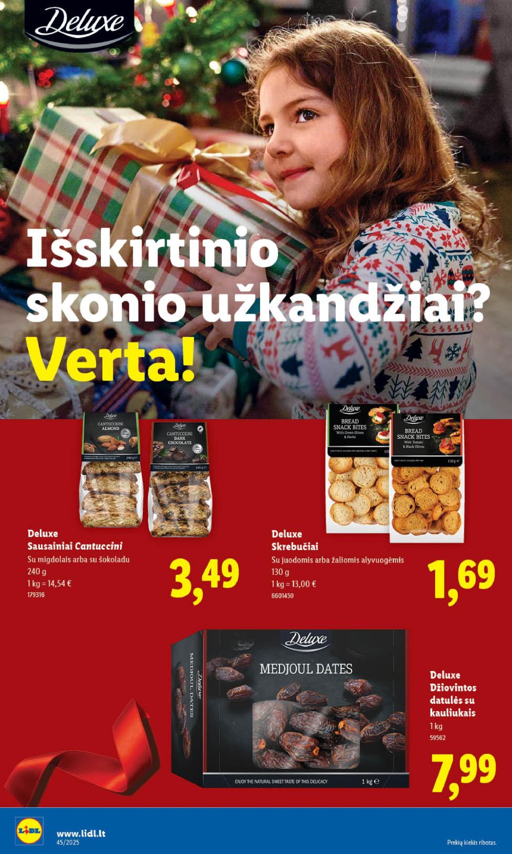 LIDL - Maisto prekių pasiūlymai (2025 11 06 - 2025 11 09) | 26