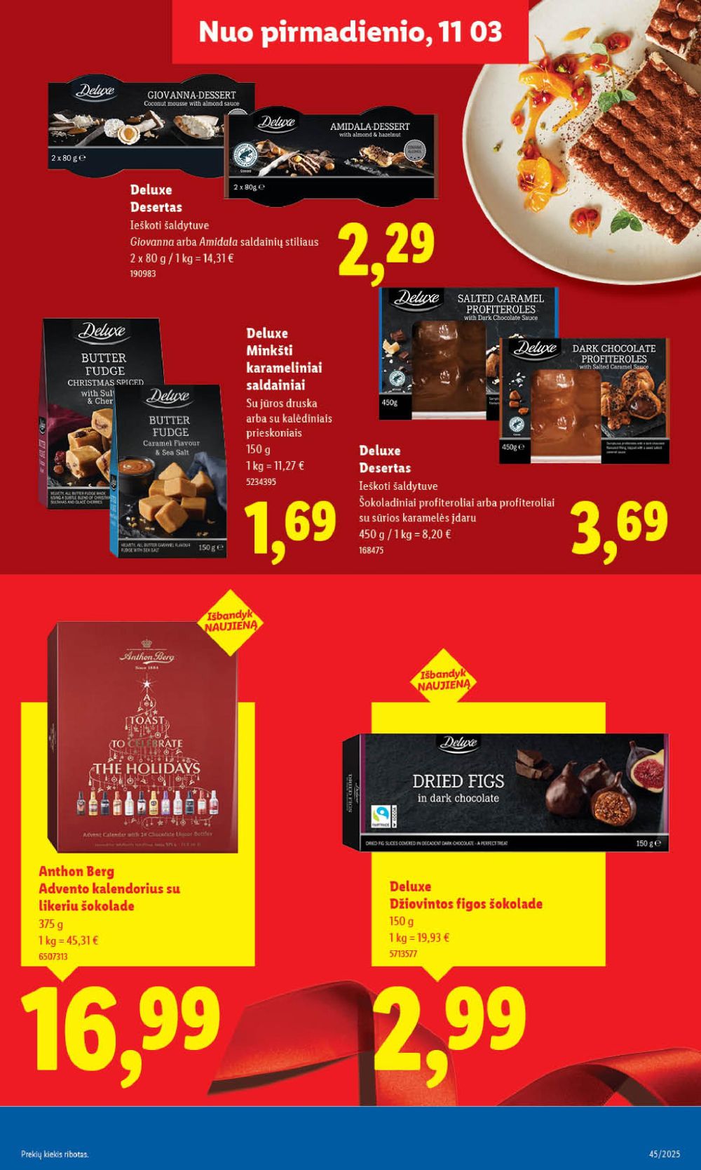 LIDL - Maisto prekių pasiūlymai (2025 11 06 - 2025 11 09) | 27