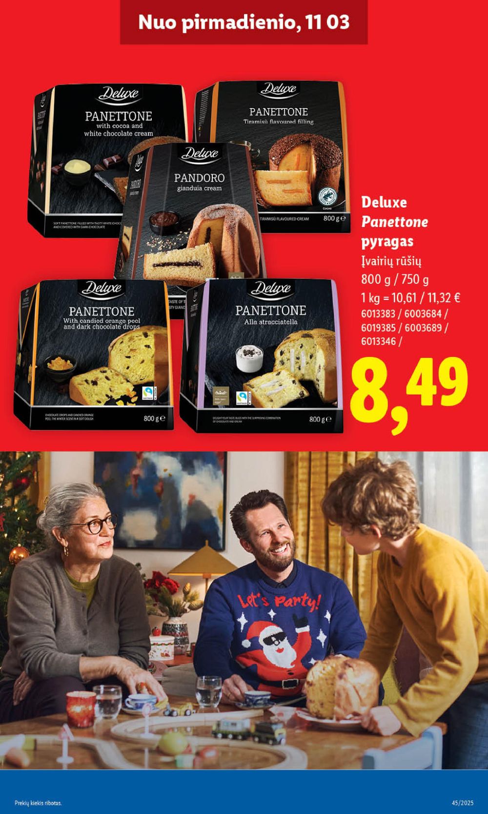 LIDL - Maisto prekių pasiūlymai (2025 11 06 - 2025 11 09) | 29
