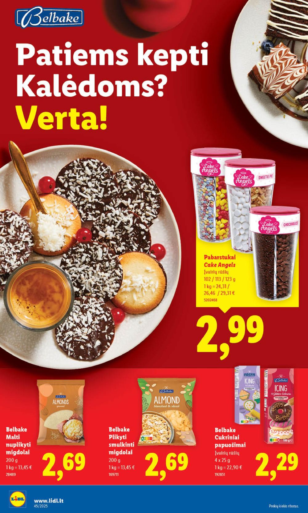 LIDL - Maisto prekių pasiūlymai (2025 11 06 - 2025 11 09) | 30