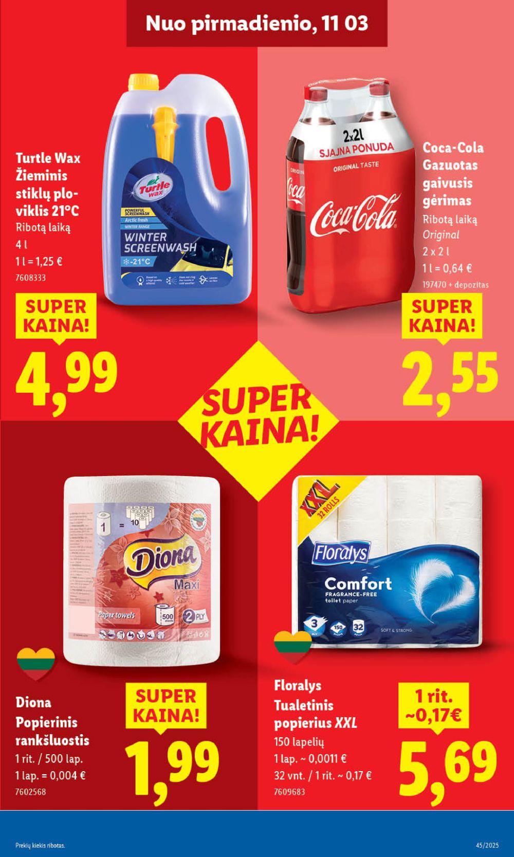 LIDL - Maisto prekių pasiūlymai (2025 11 06 - 2025 11 09) | 35