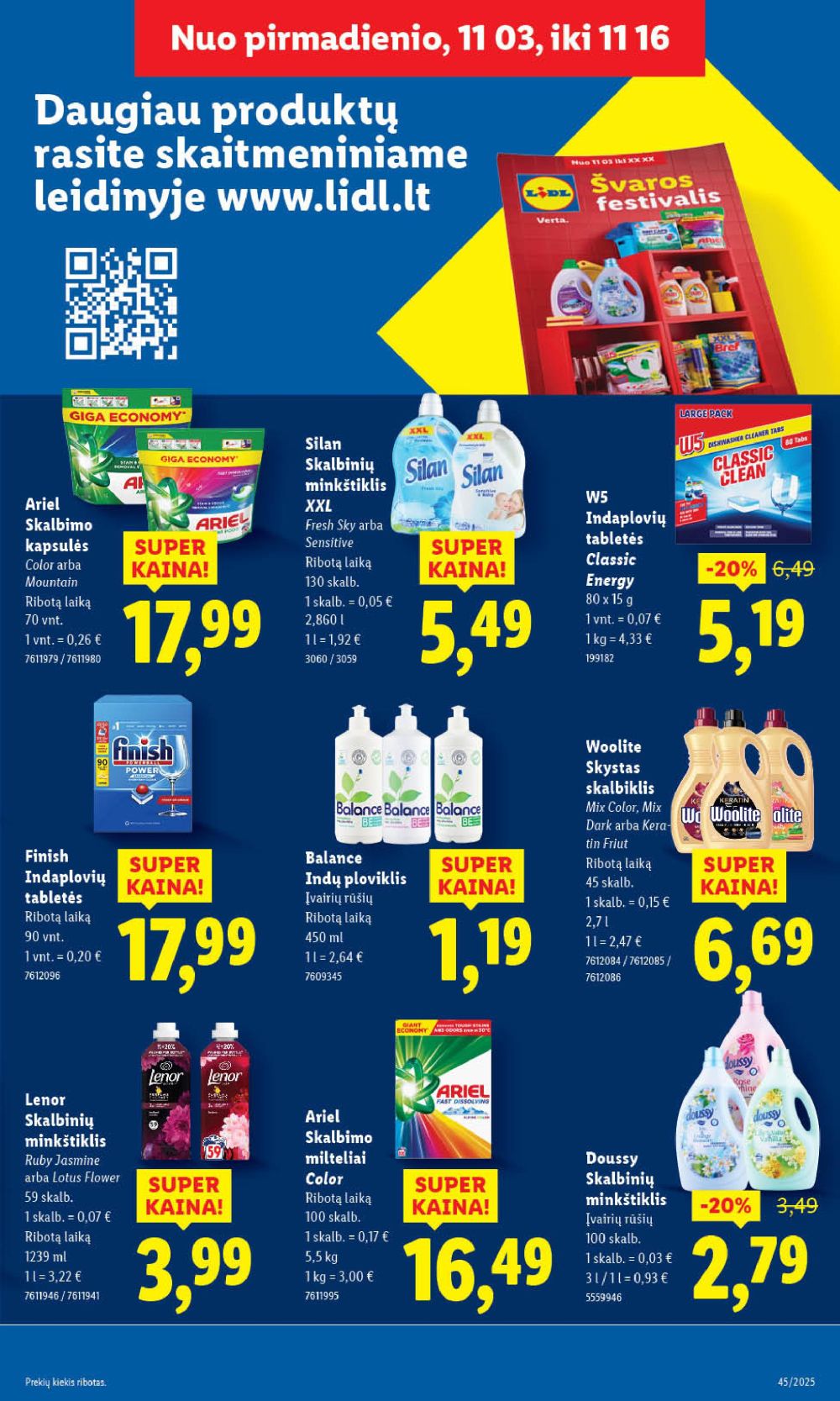 LIDL - Maisto prekių pasiūlymai (2025 11 06 - 2025 11 09) | 53
