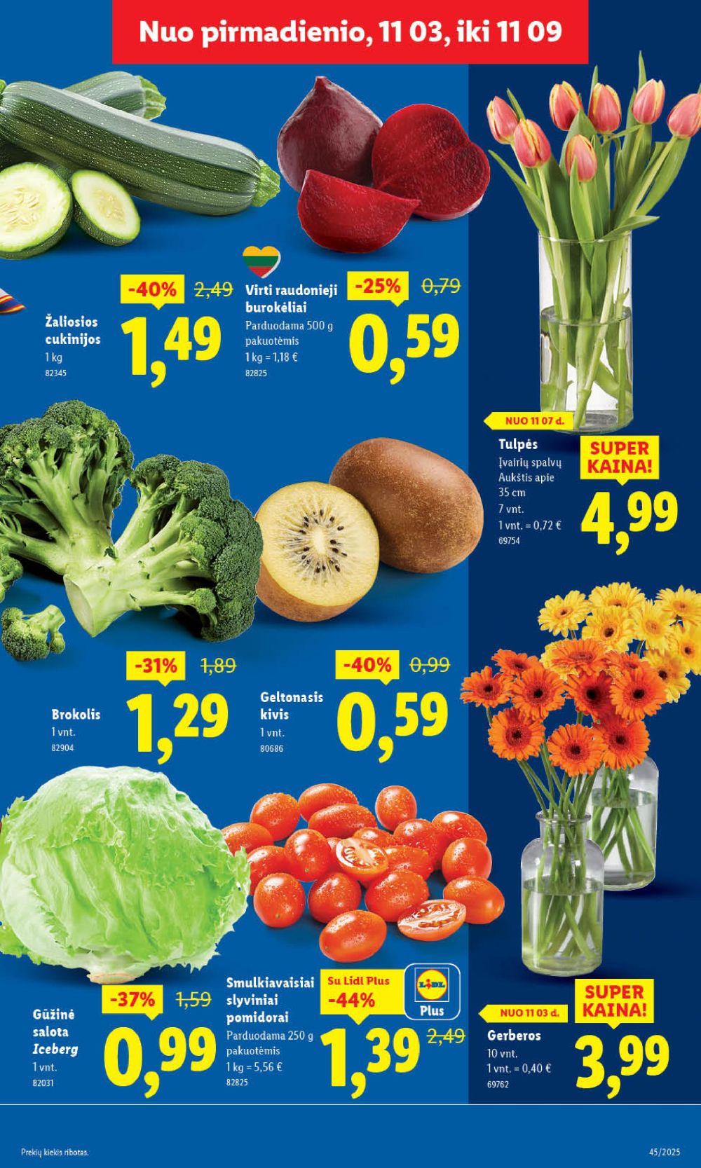LIDL - Maisto prekių pasiūlymai (2025 11 06 - 2025 11 09) | 7