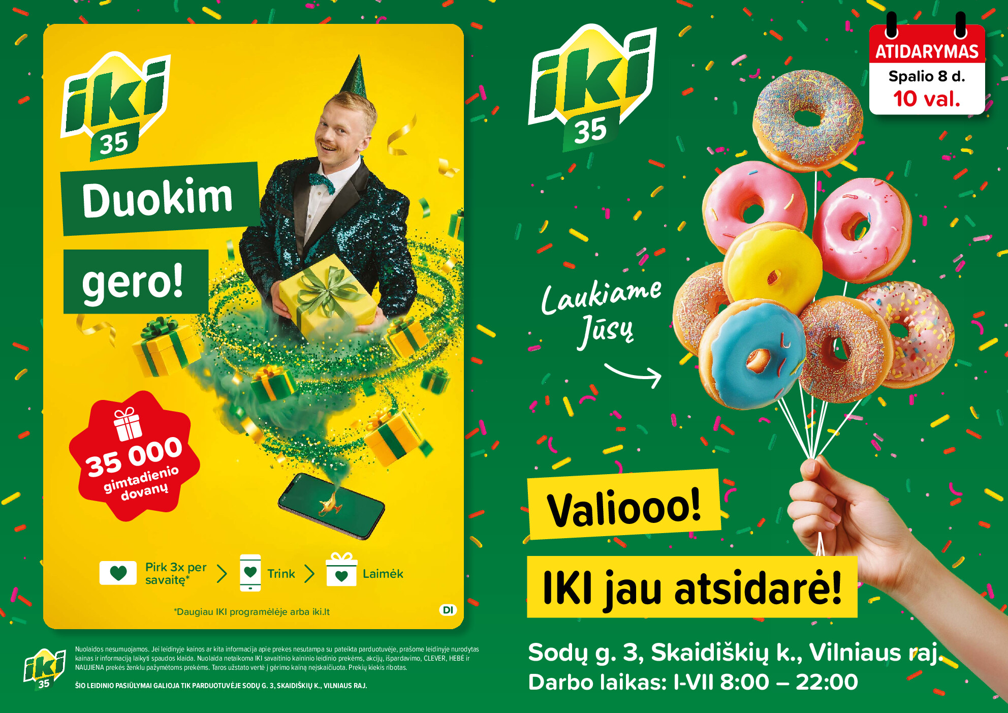 Specialūs pasiūlymai IKI Skaidiškės parduotuvės klientams (2026-10-08 - 2026-10-11) | 1
