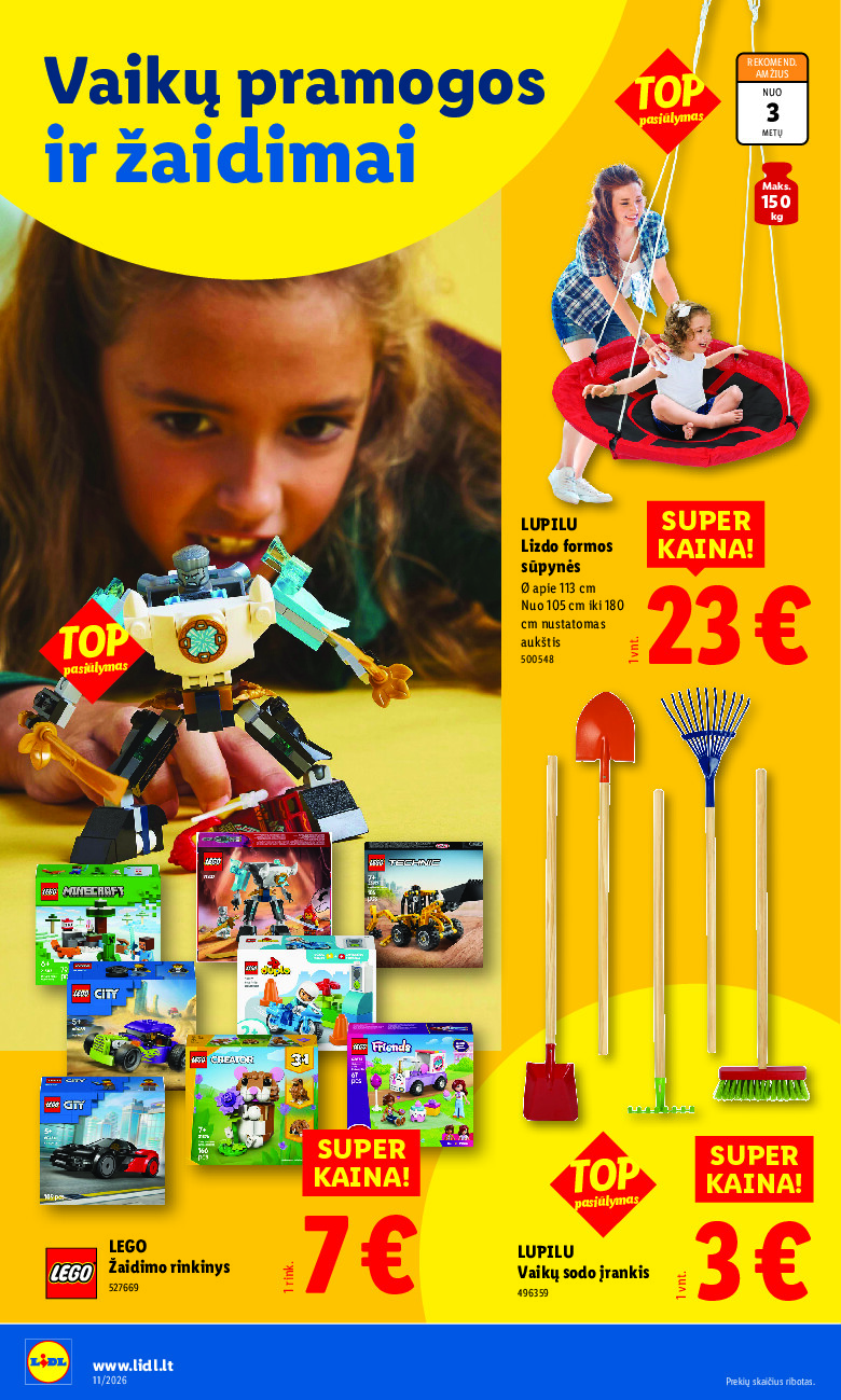 NE MAISTO PREKIŲ PASIŪLYMAI (2026-03-09 - 2026-03-15) | 2