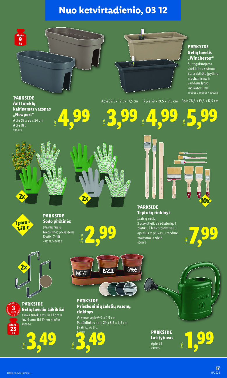 NE MAISTO PREKIŲ PASIŪLYMAI (2026-03-09 - 2026-03-15) | 17