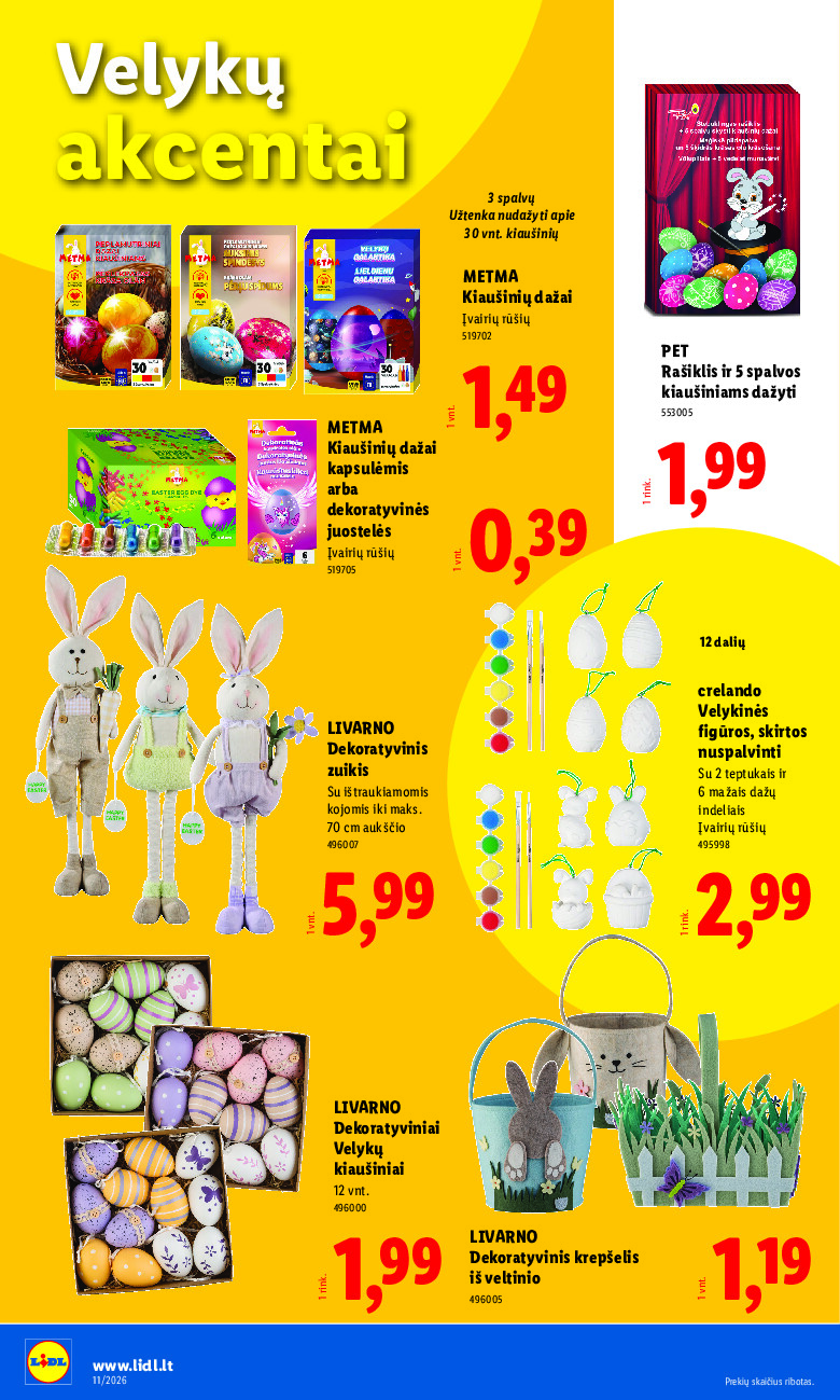 NE MAISTO PREKIŲ PASIŪLYMAI (2026-03-09 - 2026-03-15) | 26