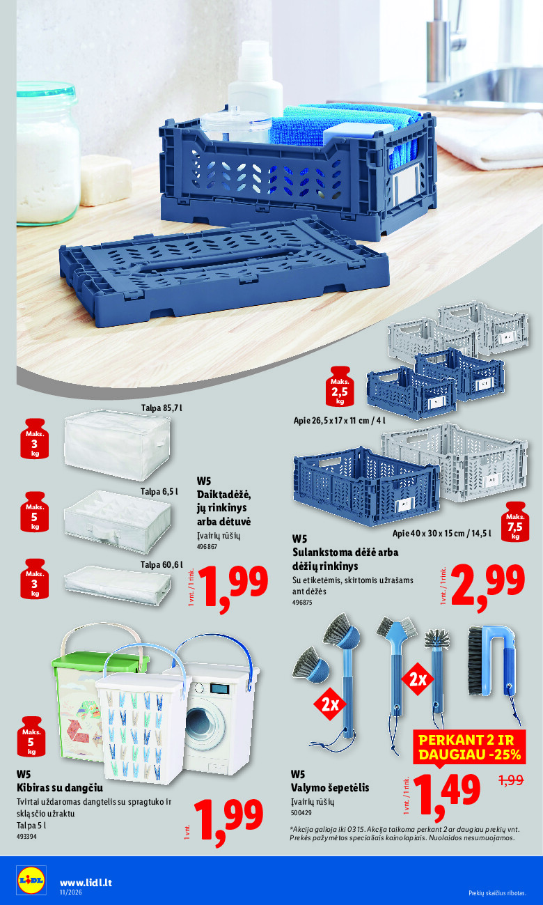 NE MAISTO PREKIŲ PASIŪLYMAI (2026-03-09 - 2026-03-15) | 10