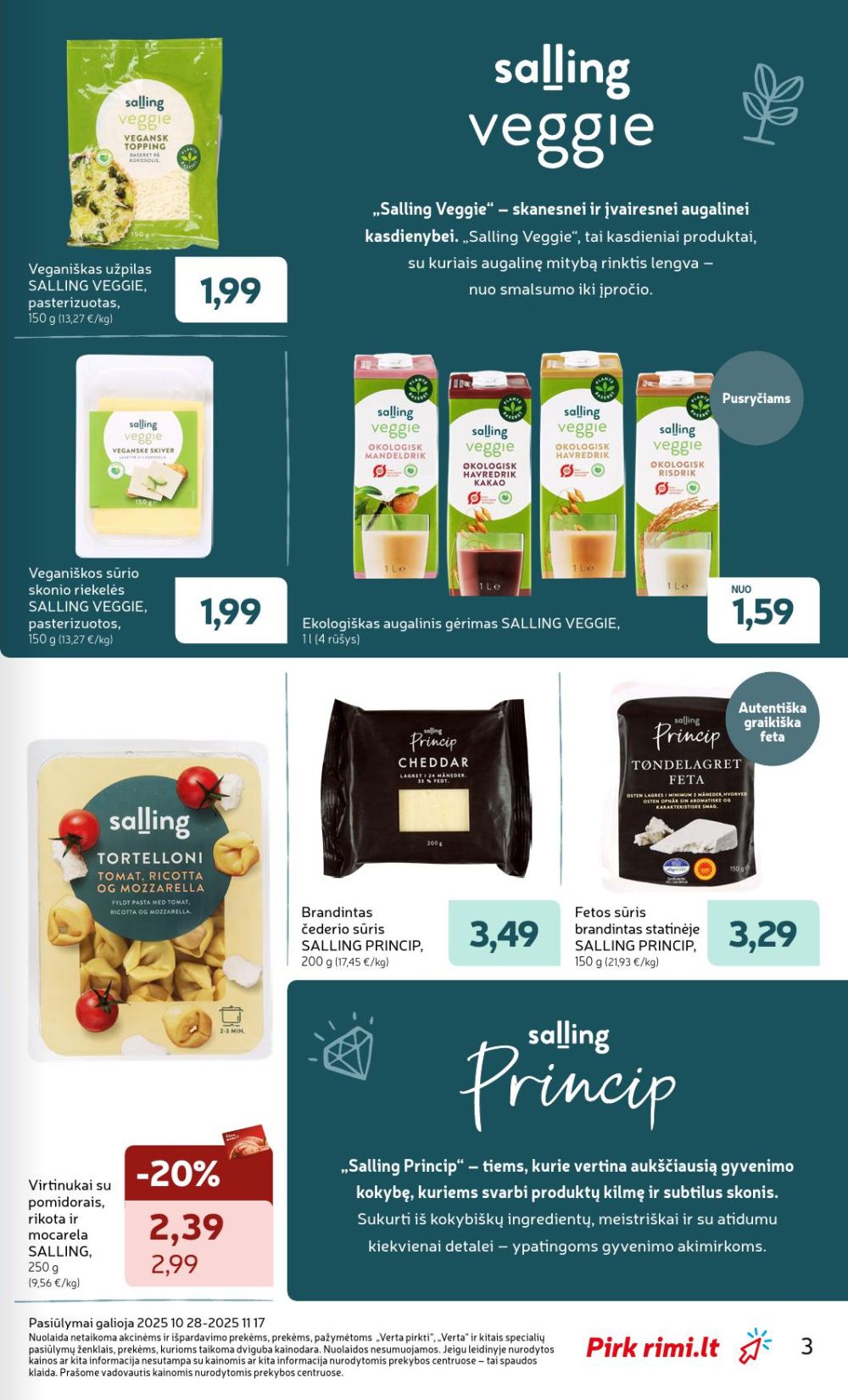 RIMI - SALLING prekių katalogas (2025 10 28 - 2025 11 17) | 3