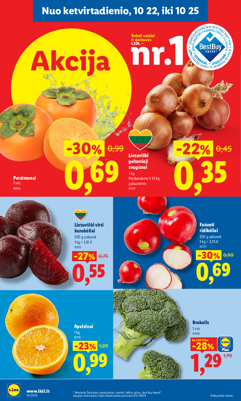 MAISTO PREKIŲ PASIŪLYMAI (2026-10-19 - 2026-10-25) | 32
