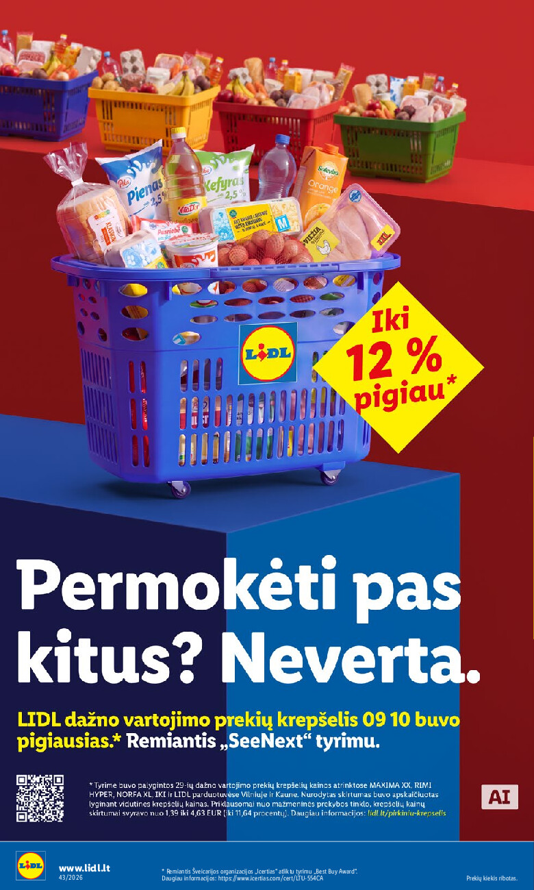 MAISTO PREKIŲ PASIŪLYMAI (2026-10-19 - 2026-10-25) | 6