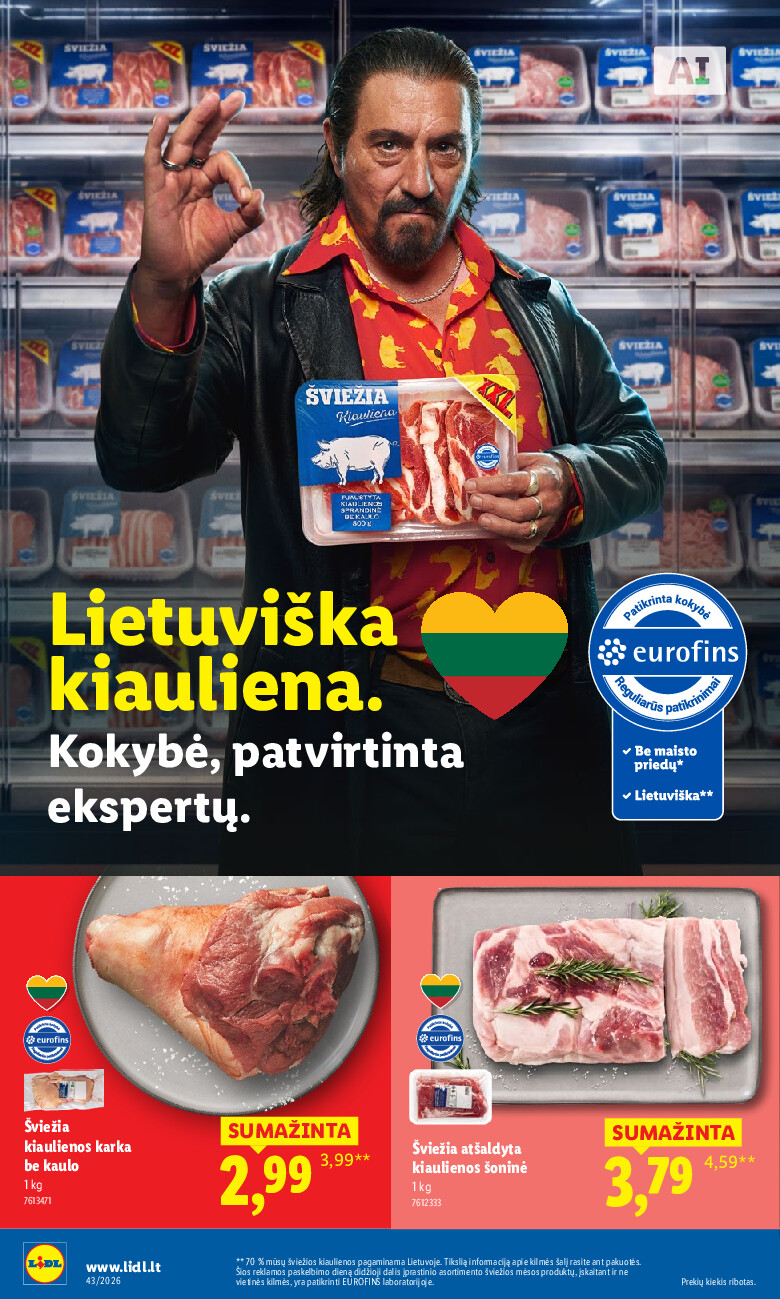 MAISTO PREKIŲ PASIŪLYMAI (2026-10-19 - 2026-10-25) | 8