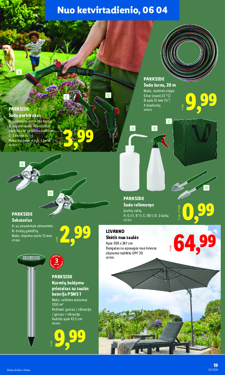 NE MAISTO PREKIŲ PASIŪLYMAI (2026-06-01 - 2026-06-07) | 19