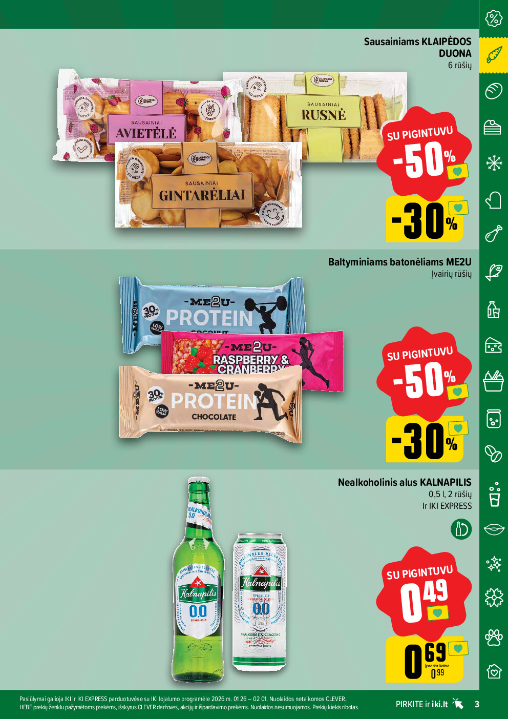 PIGINTUVO pasiūlymai Nr. 05 (2026-01-26 - 2026-02-01) | 3