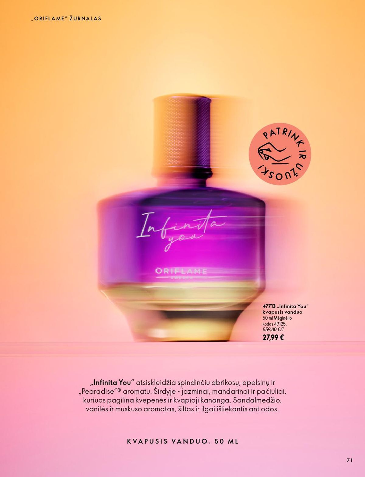 ORIFLAME - Katalogas (2026 10 07 - 2026 11 17) | 36