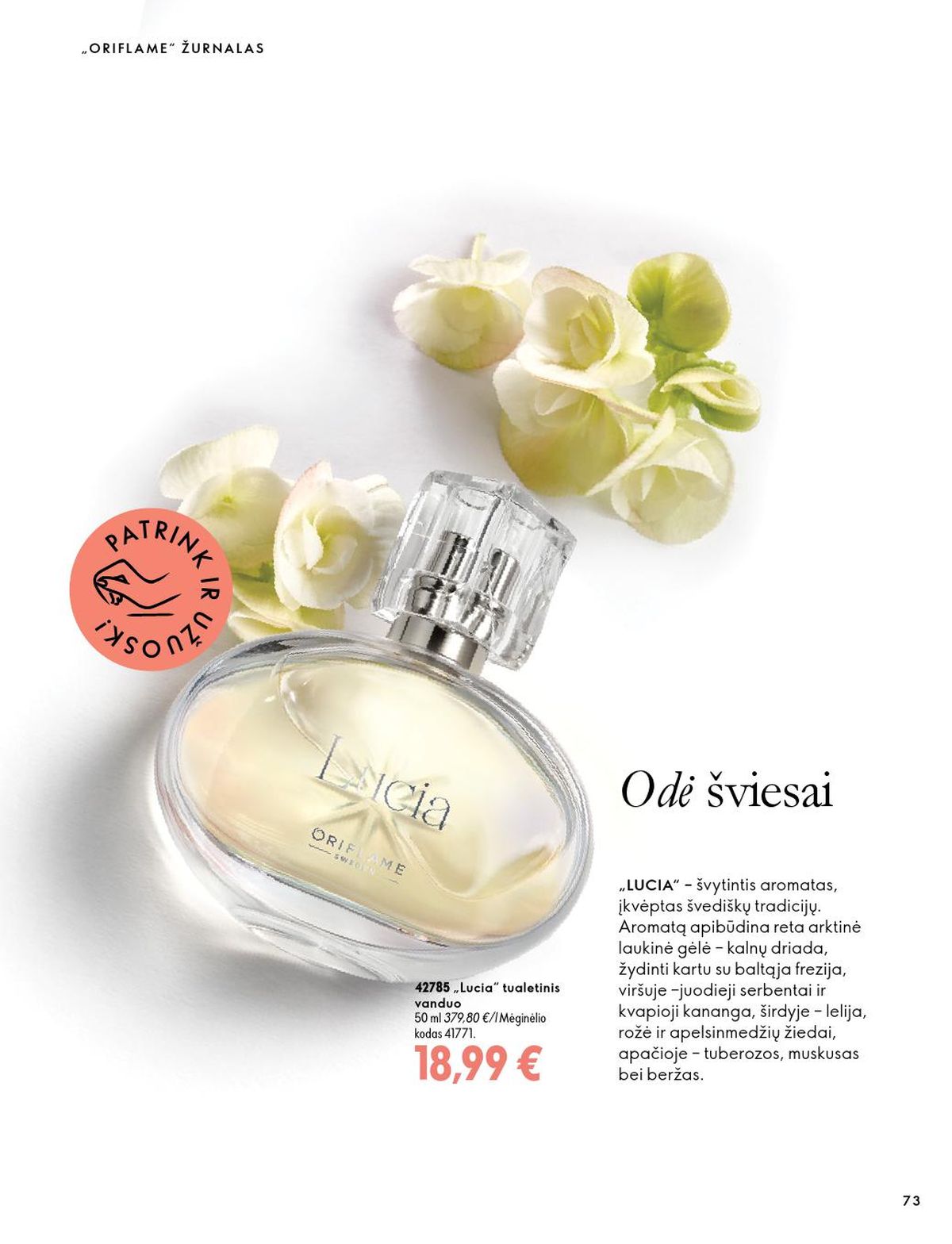 ORIFLAME - Katalogas (2026 10 07 - 2026 11 17) | 37