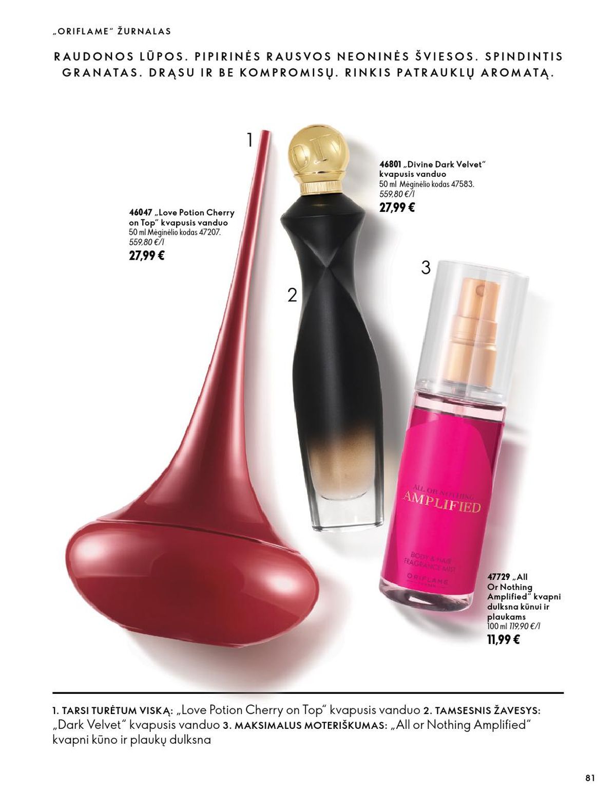 ORIFLAME - Katalogas (2026 10 07 - 2026 11 17) | 41