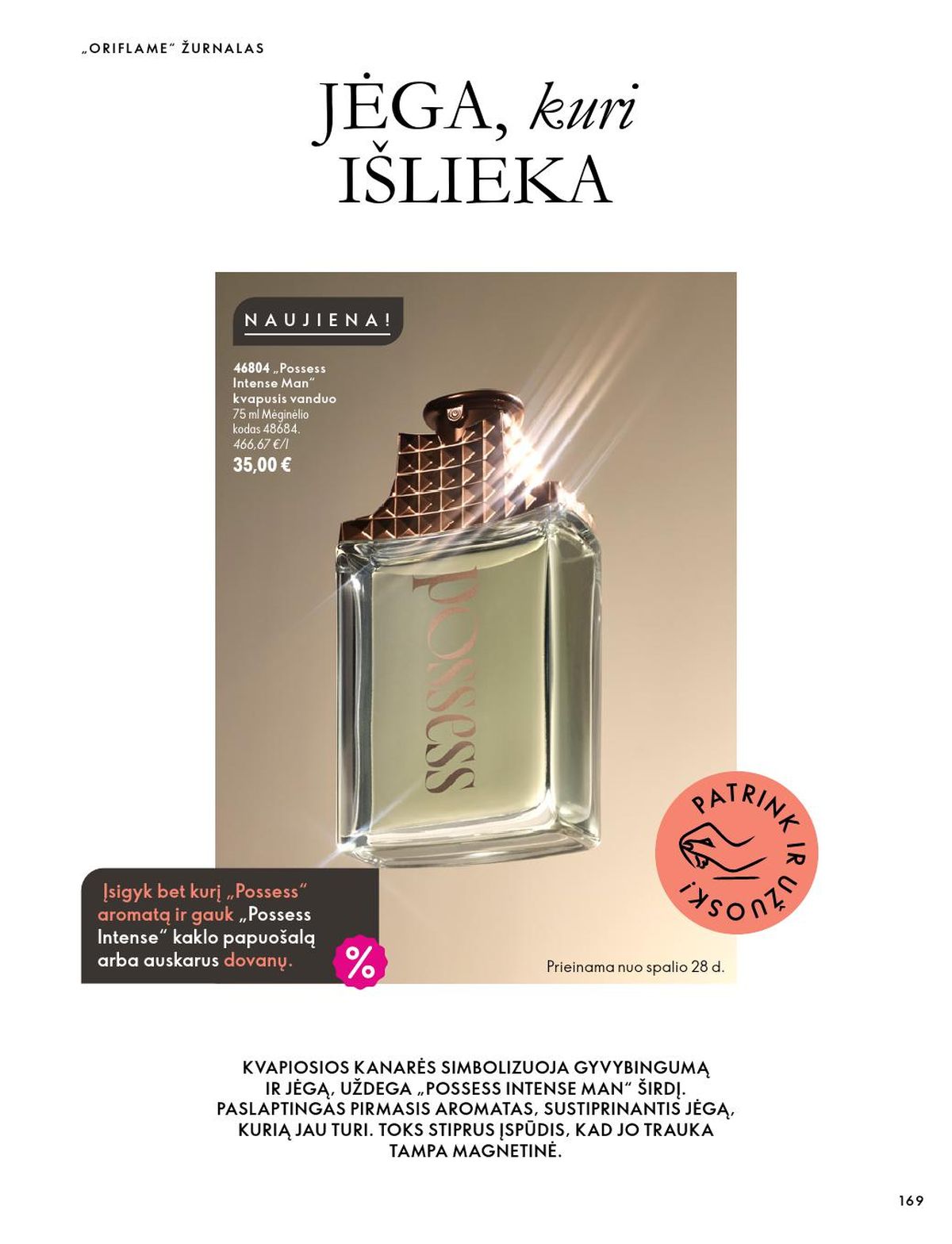 ORIFLAME - Katalogas (2026 10 07 - 2026 11 17) | 85