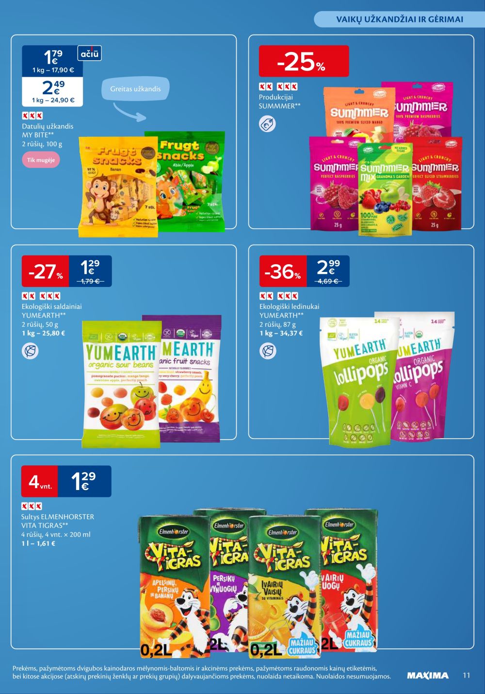 MAXIMA - Mažylių mugė (2026 01 07 - 2026 01 21) | 11