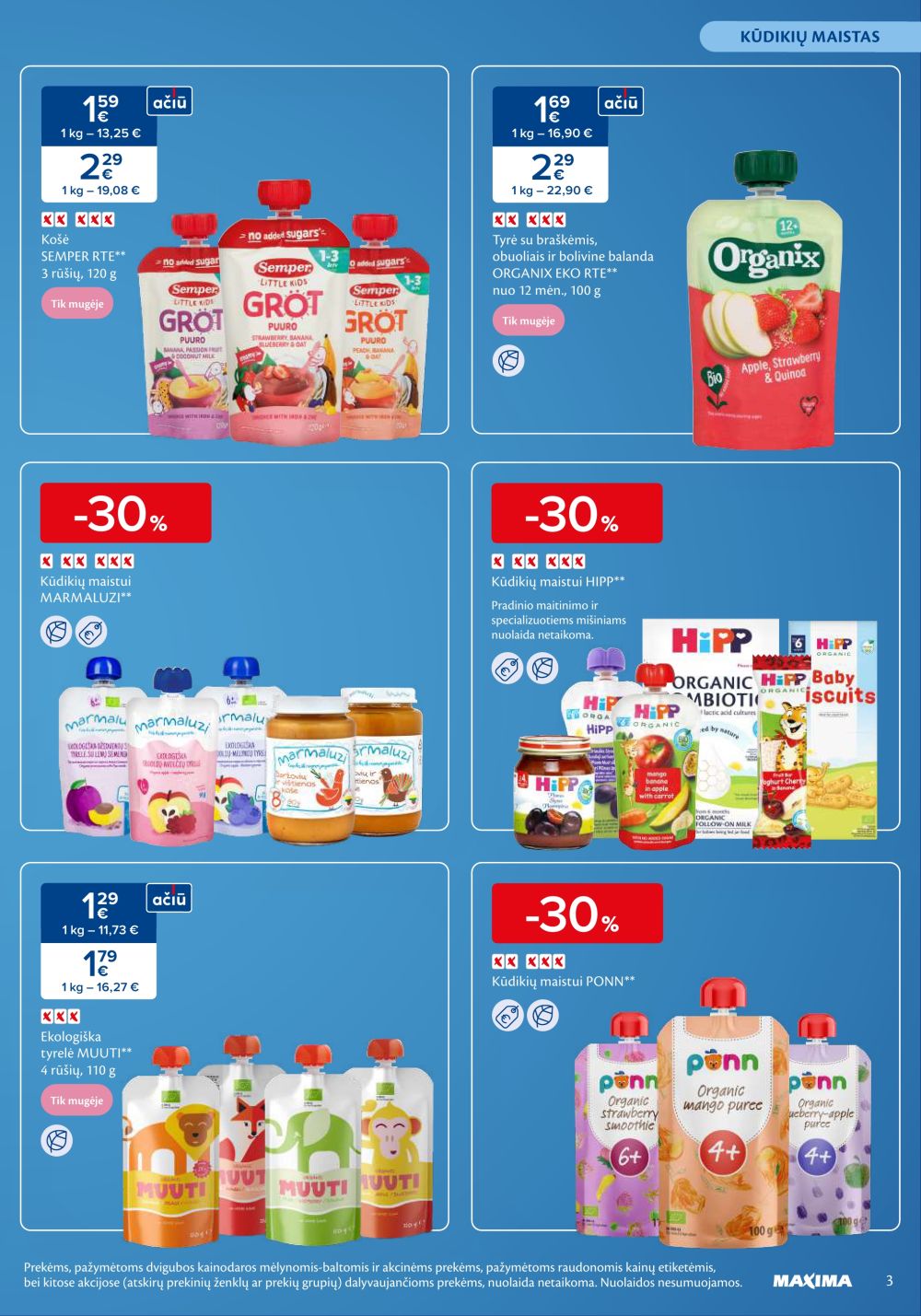 MAXIMA - Mažylių mugė (2026 01 07 - 2026 01 21) | 3