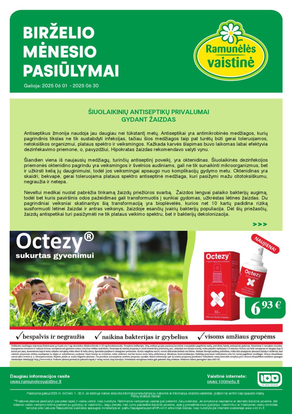 RAMUNĖLĖS VAISTINĖ (2025 06 01 - 2025 06 30) | 1